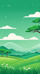 Obraz premium Summit Serenade: Mobile Marvel's Vertical Wallpaper Extravaganza 