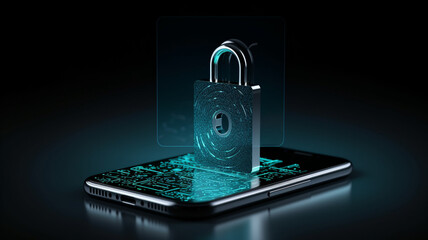 A network of interconnected devices encased within a digital fortress, showcasing the implementation of secure protocols to safeguard data integrity and privacy. - obrazy, fototapety, plakaty