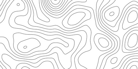 Fototapeta na wymiar Topographic map and landscape terrain texture grid. Abstract lines background. Contour maps. Vector illustration. black and white topographic contours lines of mountains.
