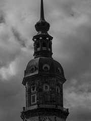 Die Altstadt von Dresden in Sachsen