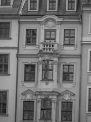 Die Altstadt von Dresden in Sachsen