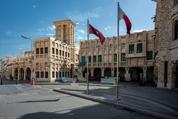 Beautiful Souq Waqif Traditional market of Qatar