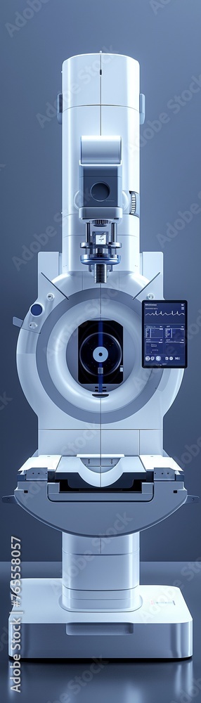 Poster capture the essence of innovation with a dynamic worms-eye view design showcasing the intersection o
