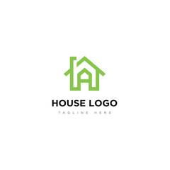 Creative Minimal natural House logo