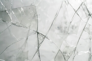 Background with broken glass or broken ice