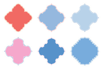 Islamic Emblem Design Glyph Line- SET - 6