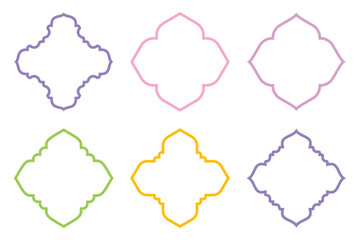 Islamic Emblem Design Bold Line- SET 6