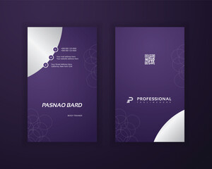 Fototapeta premium Modern Elegance luxury business card design template 