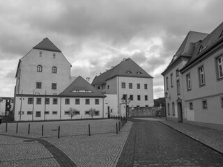 Die Stadt Grimma in Sachsen