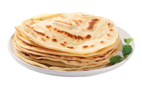  Asian Asia India Indian Arab food fry bread logo sign icon art menu tasty soft pita roti lunch beef meat meal famous middle east south grain spicy spice