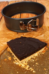 Chocolate Caramel and Shortcrust Pastry