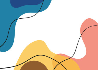 Modern minimalist background aesthetic, concept design for web banner and mockup