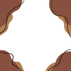 Modern minimalist background aesthetic, concept design for web banner