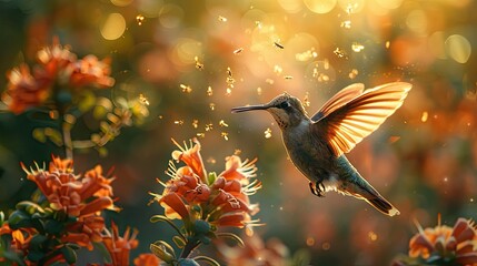 Fototapeta premium A photograph of an animal doing crazy things