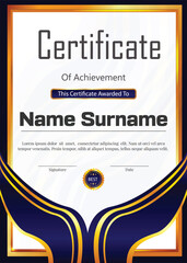 new template of certificate design 