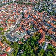 Blick auf Ravensburg in der Ferienregion Bodensee-Oberschwaben-Allgäu