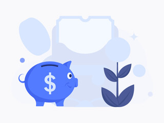 Holiday shopping people doing e-commerce online shopping flat vector concept operation hand drawn illustration
