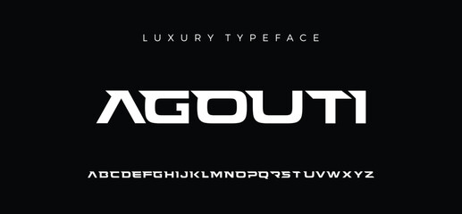 Sport Modern Italic Alphabet Font. Typography urban style fonts for technology, digital, movie logo design. vector illustration
