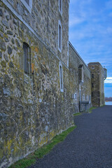View of Chambly fort at daybreak