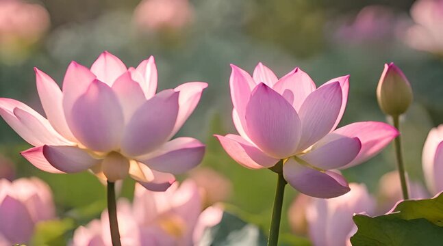 Lotus Flower as a Symbol of Beauty and Grace