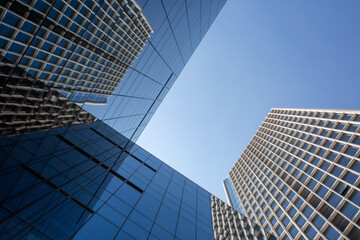 Urban architecture skyscrapers