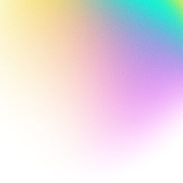 Blurry gradient shape on transparent background