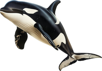 A Killer Whale in the Ocean