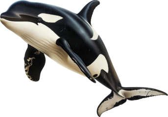 A Killer Whale in the Ocean