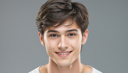 photo of a young handsome man