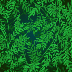 leaf pattern jungle theme floral leaf pattern,background  Dark theme