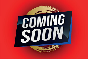 coming soon poster banner graphic design icon logo sign symbol social media website coupon

 - obrazy, fototapety, plakaty