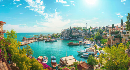 The most beautiful city in the world, Antalya with its stunning marina and historic architecture is...