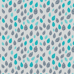 Seamless leaf pattern design