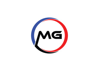 MG Alphabets Letters Logo Monogram