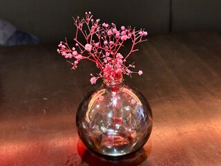 vase with flowers