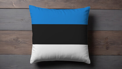 Estonia Flag Pillow Cover. Flag Pillow Cover with Estonia Flag