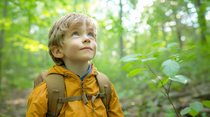 Children Exploring Nature. Fostering a Love for the Outdoors