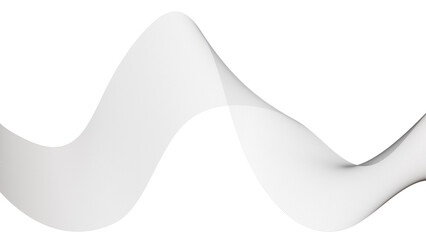 Abstract background with gray wavy forms