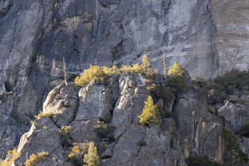 Rock Formations in Yosemite Park