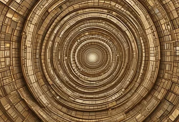 Fotobehang texture of wood © Michael