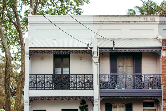 Terrace houses in Sydney's inner west
