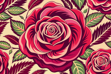 big-rose-pattern-design 