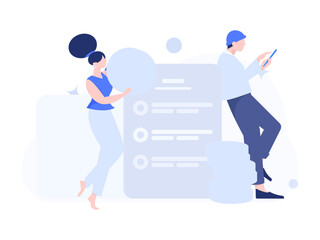 Internet financial management investment flat vector concept operation hand drawn illustration
