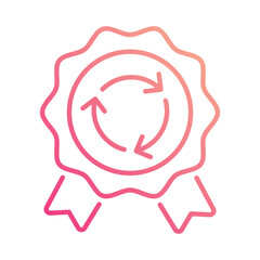 Medal  icon editable stock vector icon