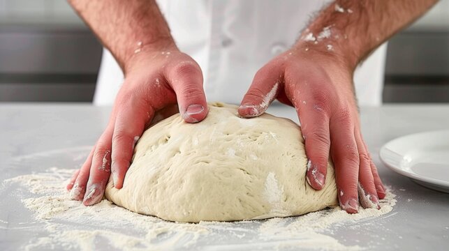 Artisan Pizza Dough Preparation