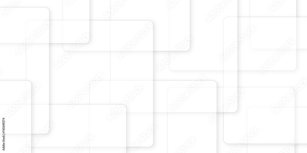 Poster abstract geometric white vector pattern in square style. abstract background with lines white color 