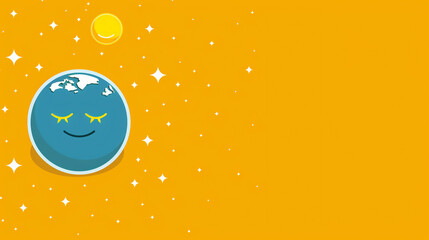 Obraz premium earth day background 