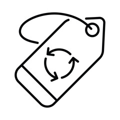 Tag  icon editable stock vector icon