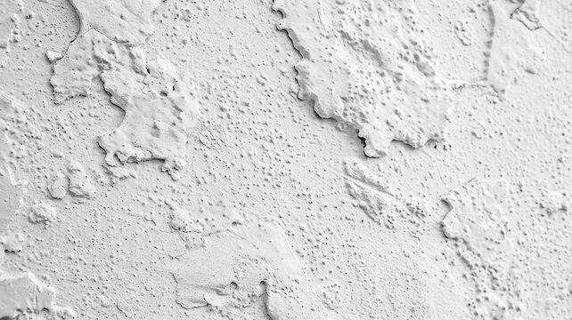 Decorative plaster effect on wall
