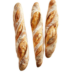 bread isolated on white background